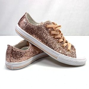 Converse Kids’ Chuck Taylor CTAS Ox Glitter US 5